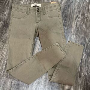 Hollister Olive Skinny Jeans